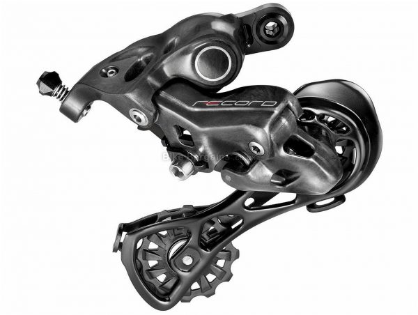 Campagnolo Record 12 speed Rear Mech 12 Speed, Black, 216g, Road, Alloy, Carbon
