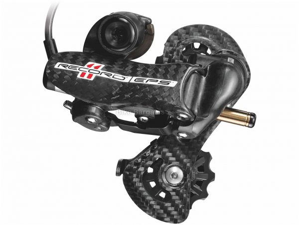 Campagnolo Record EPS 11 speed Rear Mech 11 Speed, Black, 203g, Road, Alloy, Carbon