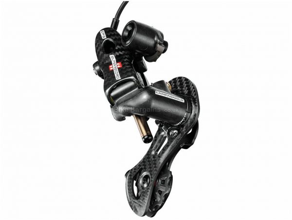 Campagnolo Super Record EPS 11 speed Rear Mech 11 Speed, Black, Gold, 234g, Road, Alloy, Carbon