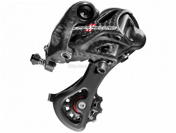 Campagnolo Super Record HO 11 speed Rear Mech 11 Speed, Black, 166g, Road, Alloy, Carbon