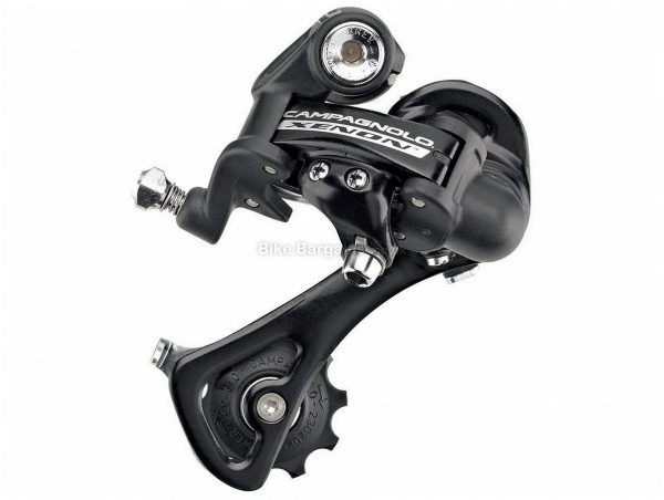 Campagnolo Xenon 10 speed Rear Mech 10 Speed, Black, 253g, Road, Alloy