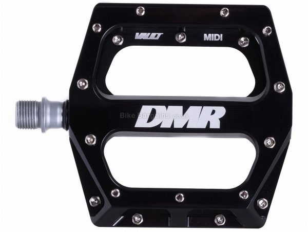DMR Vault Midi Flat Pedals Flat, MTB, 420g, Alloy, Steel, Black, Pink, Red, 9/16"