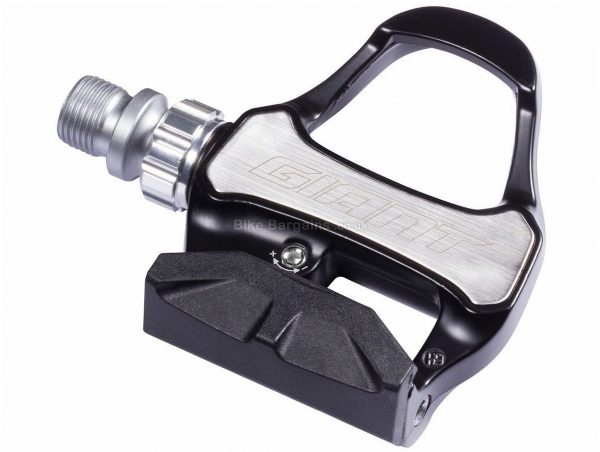 Giant Road Pro Pedals Clipless, Road, 280g, Carbon, Black, Silver, 9/16"