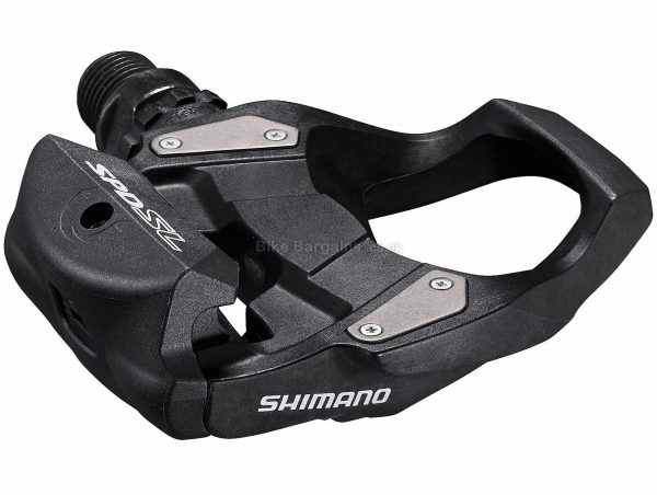 Shimano RS500 SPD-SL Pedals Clipless, Road, 320g, Steel, Black, 9/16"