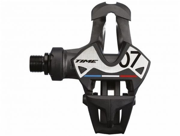 Time Xpresso 7 Pedals Clipless, Road, 198g, Carbon, Steel, Black, White, Blue, Red, 9/16"