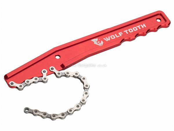 Wolf Tooth Ultralight Chain Whip 5-12 Speed, 280mm, Red, Silver, 170g, Alloy, Steel