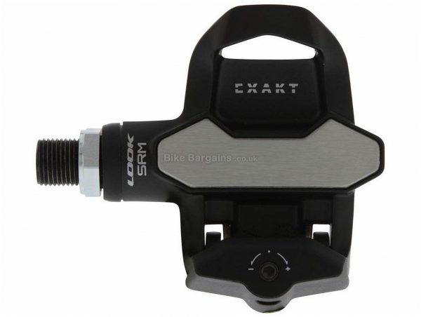 Look Exakt Dual Power Meter 9/16", Pedal, Carbon, 310g, Black, Silver