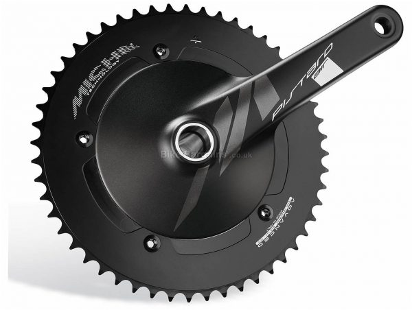 Miche Pistard Air Chainset 170mm, 175mm, Single, Singlespeed, Alloy, 725g, Black