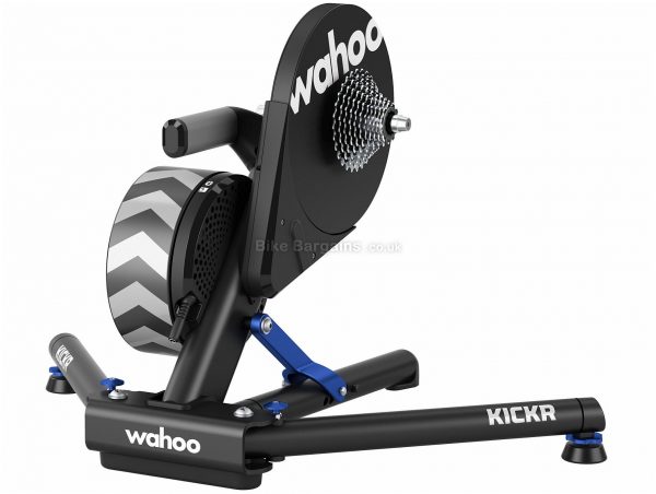 Wahoo KICKR Smart Turbo Trainer 2200 watts, includes quick release, 21.3kg, Black, Blue, Silver