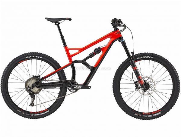 Cannondale Jekyll 3 27.5 Carbon Full Suspension Mountain Bike 2019 S, Red, 27.5", Full Suspension, 11 Speed, Disc, Single Chainring