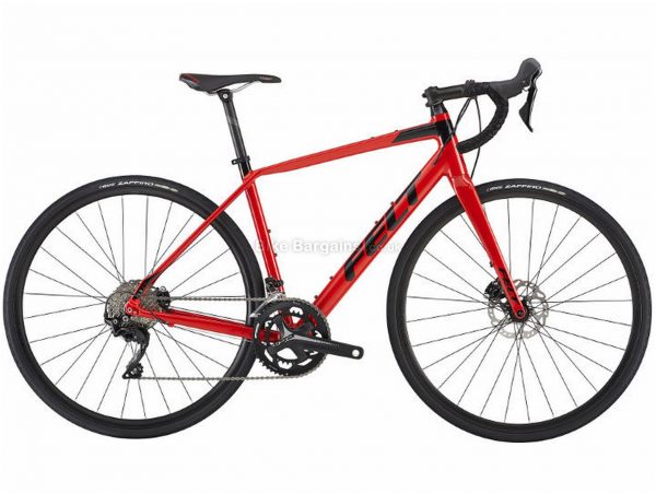 Felt VR30 Disc Alloy Road Bike 2019 51cm, Red, Alloy, 11 Speed, Disc, Double Chainring