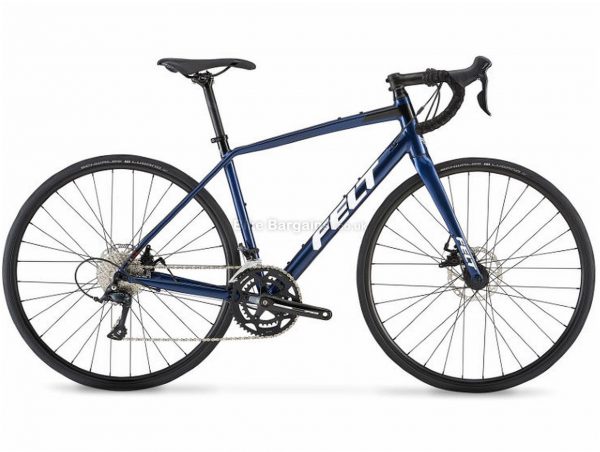 Felt VR50 Alloy Road Bike 2019 56cm, Blue, Alloy, 700c, 11 Speed, Double Chainring, Disc, 10.7kg
