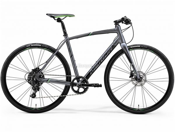 Merida Speeder 300 City Hybrid Bike 2019 XS, Grey, Black, Alloy, 11 Speed, Disc, 700c