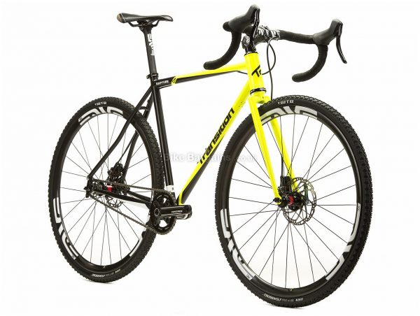 Transition Rapture Cx Steel Cyclocross Bike 2015 L, Yellow, Black, 700c, Steel, 11 speed, Disc, Single Chainring