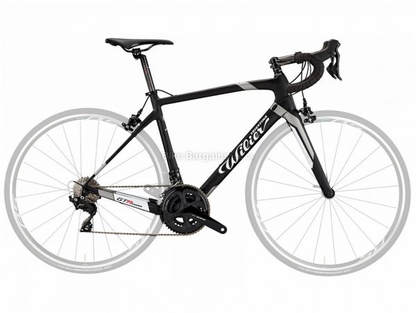 Wilier GTR Team 105 Carbon Road Bike without wheels XS, Black, Red - No wheels included!, 700c, Carbon, 11 Speed, Double Chainring, Caliper Brakes