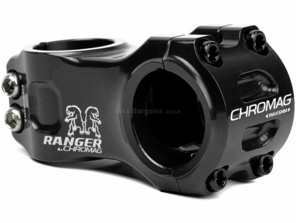 Chromag Ranger V2 Alloy MTB Stem 50mm, 31.8mm, Red, 175g, Alloy, MTB