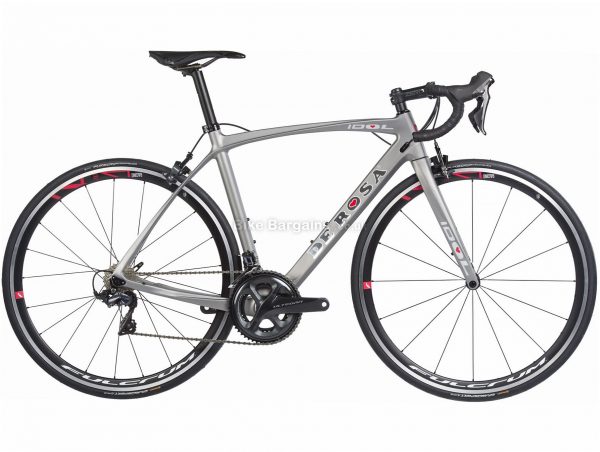 De Rosa Idol R8000 Ultegra Carbon Road Bike 2019 49cm, Silver, Carbon, Double Chainring, Caliper Brakes, 11 Speed, 700c
