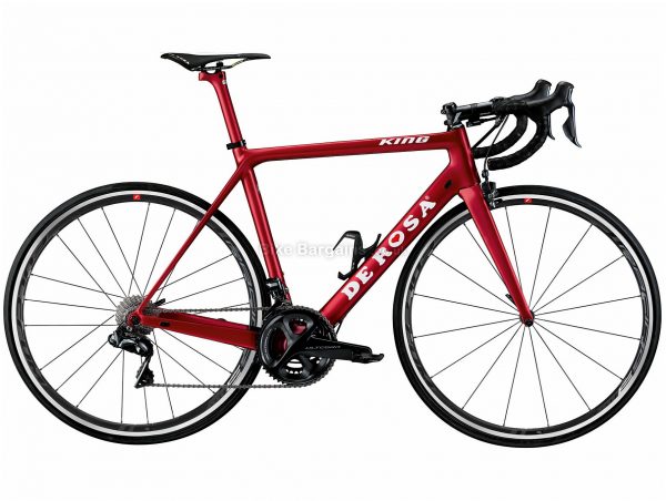 De Rosa King R8000 Ultegra Carbon Road Bike 2019 51cm, Red, Carbon, Double Chainring, Caliper Brakes, 11 Speed, 700c