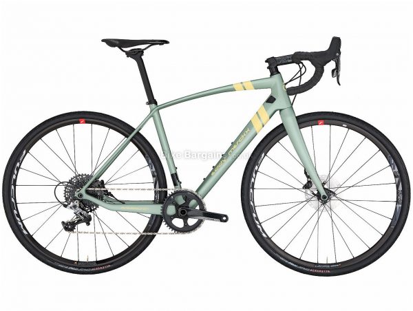 Eddy Merckx Strasbourg 71 Rival 1 Disc Carbon Gravel Bike 2019 M, Green, Carbon, Single Chainring, Disc, 11 Speed, 700c
