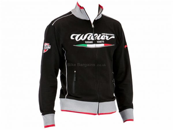 Wilier Squadra Corse Casual Sweatshirt S, Black, Grey, Long Sleeve