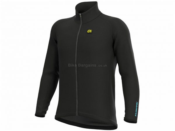Ale Klimatik Giubbino Racing Jacket XS, Black, Waterproof, Breathable, Long Sleeve, Polyamid, Elastane