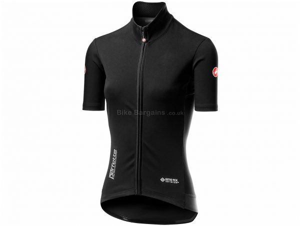 Castelli Ladies Perfetto Light ROS Jacket S,L,XL, Blue, Pink, Water Resistant, Packable, Ladies, Short Sleeve, 172g, Polyester
