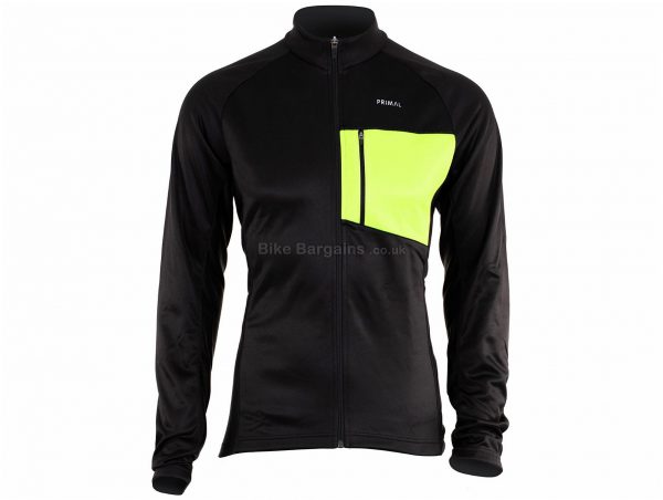 Primal Aerion Jacket S, Black, Long Sleeve, Men's, Polyester