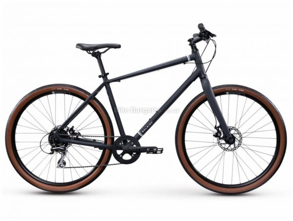 Raleigh Redux 1 Alloy City Bike 2021 M, Black, Alloy Frame, Disc, 8 Speed, Single Chainring, Hardtail