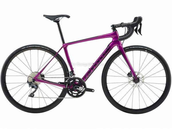 Cannondale Synapse Carbon Disc Ultegra Carbon Road Bike 2019 44cm, Purple, Carbon, Disc Brakes, 22 Speed, 700c, Men's, Double Chainring