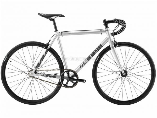 Cinelli Tipo Pista Road Bike 2018 50cm, Silver, Alloy, 700c, Caliper Brakes, Single Chainring, Single Speed