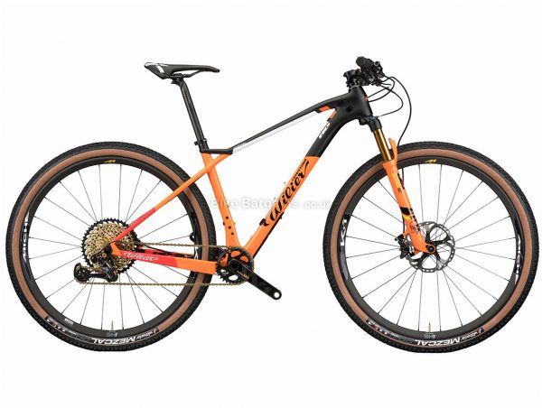 Wilier 110X Eagle Carbon Hardtail Mountain Bike 2020 S, Black, Orange, Carbon Hardtail Frame, Disc Brakes, 12 Speed, 29" Wheels, Single Chainring