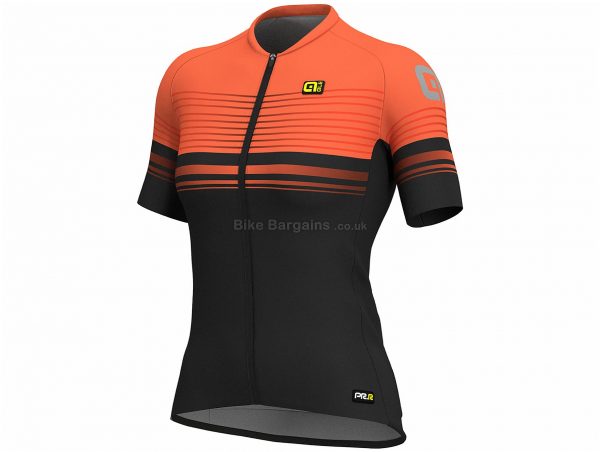 Ale Ladies Graphics PRR MC Slide Short Sleeve Jersey XXL, Black, White, Ladies, Short Sleeve, Polyester, Elastane 