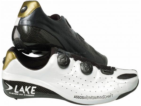 Assos G1 Road Cycling Shoes 36, White, Black, Men's, Boa, Carbon, Leather