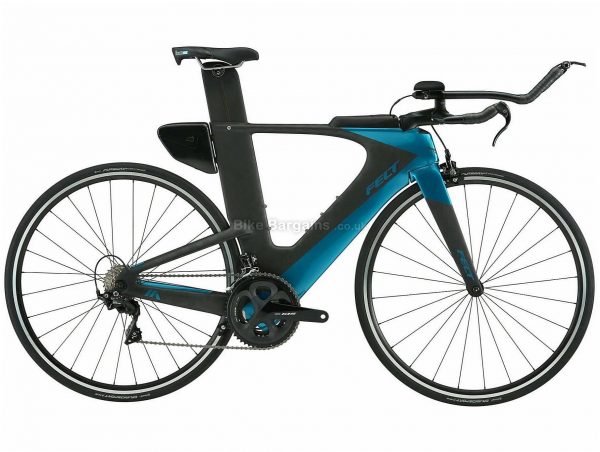 Felt IA Advanced 105 Carbon TT Road Bike 56cm, Blue, Black, Carbon Frame, 700c Wheels, Caliper Brakes, 22 Speed, 9.49kg
