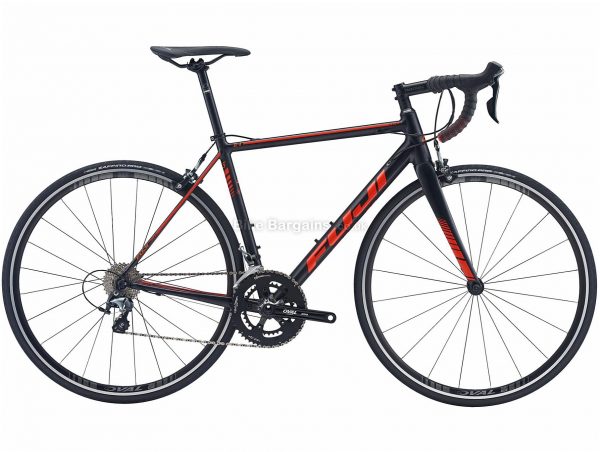 Fuji SL-A 1.5 Alloy Road Bike 54cm, Black, Orange, Alloy Frame, 700c Wheels, Caliper Brakes, 20 Speed