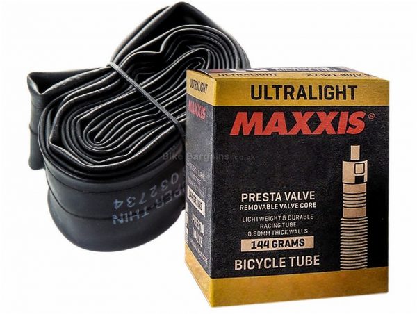 Maxxis Ultralight MTB Inner Tube 29", Black, Presta, 145g, Butyl