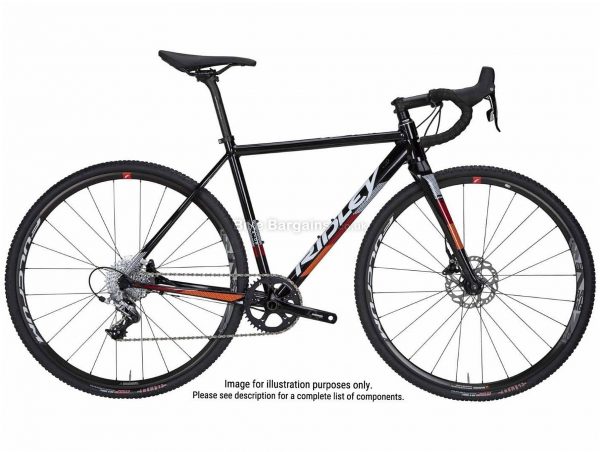 Ridley X-Ride Disc Alloy Cyclocross Bike 2020 XXS, Black, 22 Speed, Alloy Frame, 700c Wheels, Disc Brakes