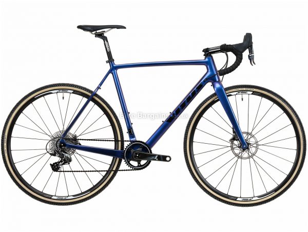 Vitus Energie CRX Force Carbon Cyclocross Bike 2020 XL, Blue, Black, 11 Speed, Carbon Frame, 700c Wheels, Disc Brakes