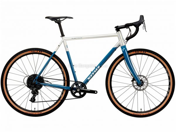 Vitus Substance SRS-1 Adventure Steel Gravel Bike 2020 XXL, Blue, White, 11 Speed, Steel Frame, 650c Wheels, Disc Brakes, 10.81kg