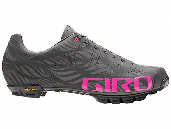 Giro Empire VR90 MTB Shoes 41,42,43,45,47 Grey, Pink, Carbon Sole, Laces, 315g