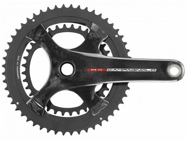 Campagnolo H11 Ultra Torque 11 Speed Carbon Chainset 170mm, 172.5mm, Black, 11 Speed, Carbon, 603g