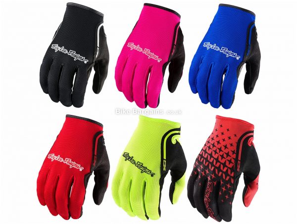 Troy Lee Designs XC MTB Gloves S,M,L,XL, some are cheaper, Yellow, Black, Pink, Full Finger