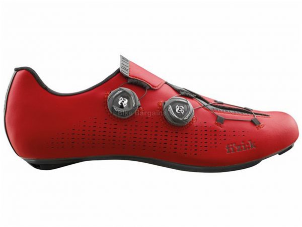 Fizik R1 Infinito Road Shoes 37,38,39,40,41,42,46,47,48, Red, Black, White, Men's, Boa Fastening, weighs 232g, Carbon