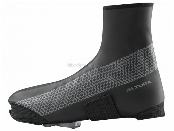 Altura Nightvision Overshoes 2019 S, Black, Unisex, Polyester, Velcro