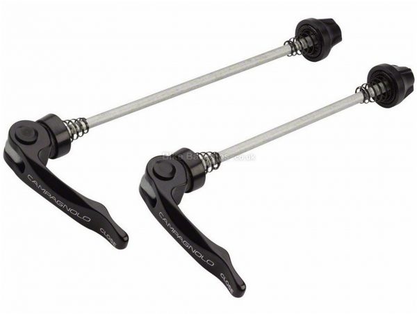 Campagnolo Quick Release Skewers One Size, Black, Silver, Alloy
