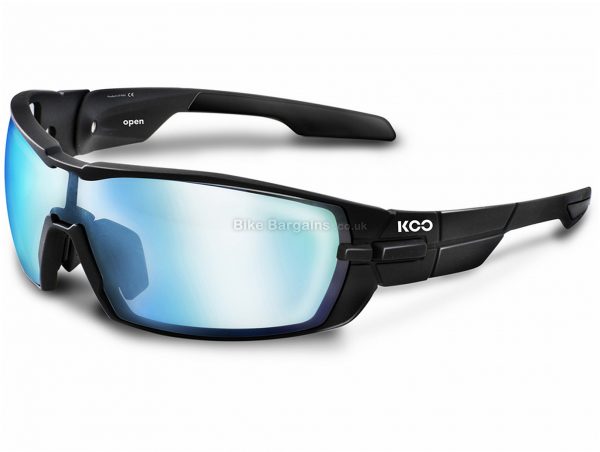 Koo Open Sunglasses One Size, Black, White, Red, Green, Blue, Polycarbonate