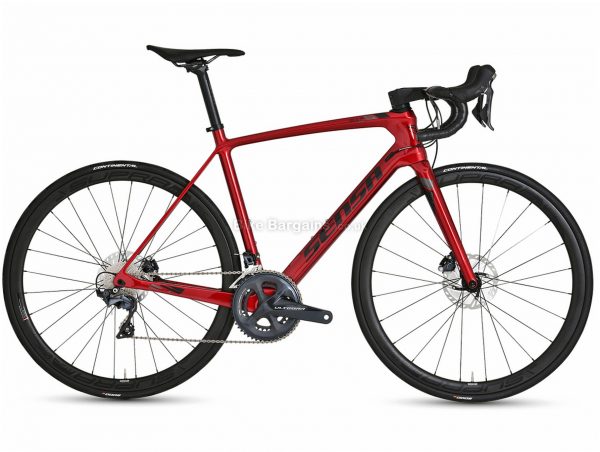 Sensa Giulia G3 Disc Ultegra Carbon Road Bike 2021 53cm, Red, Black, 700c wheels, Carbon Frame, 22 Speed, Double Chainring, Disc