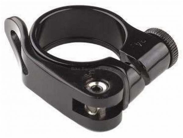 System Ex Quick Release Seat Clamp 31.8mm, 34.9mm, Black, Alloy
