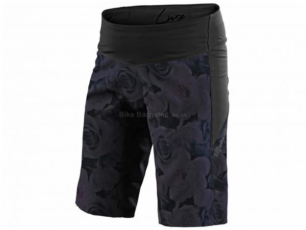 Troy Lee Designs Ladies Luxe Shell Shorts 2020 S,M,L, Black, Grey, Ladies, Baggy, Polyester