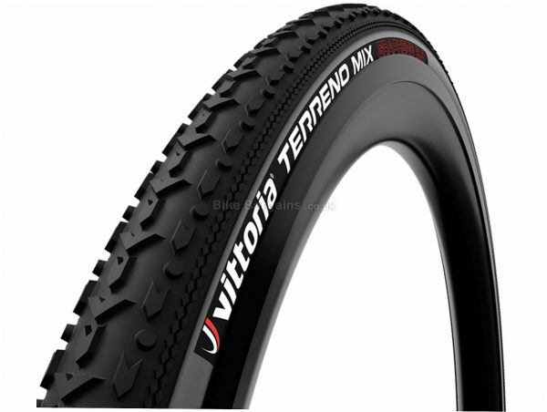 Vittoria Terreno Mix TNT G2.0 Folding Cyclocross Tyre 700c, 31c, Black, 420g, Rubber, Kevlar